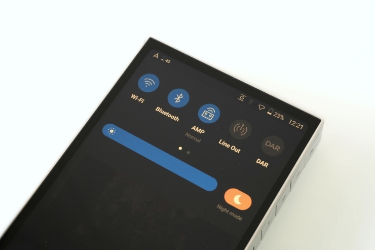 Astell&Kern PD10Night modeの画像